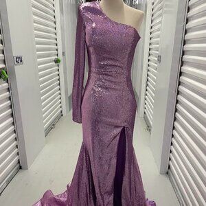 Orchid Ashley Lauren Pageant or Prom Dress
